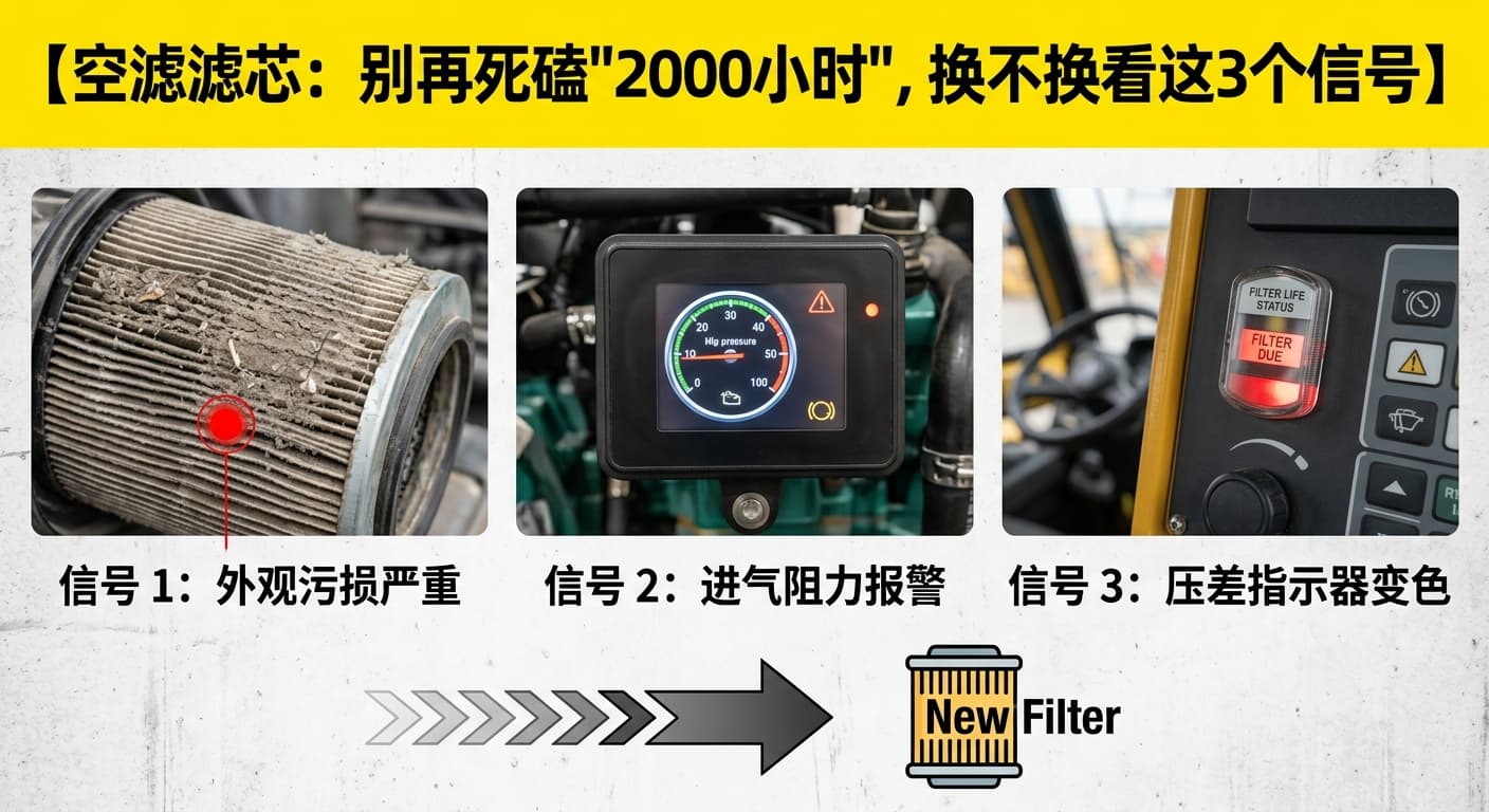 空压机空滤：别再死磕“2000”个小时
